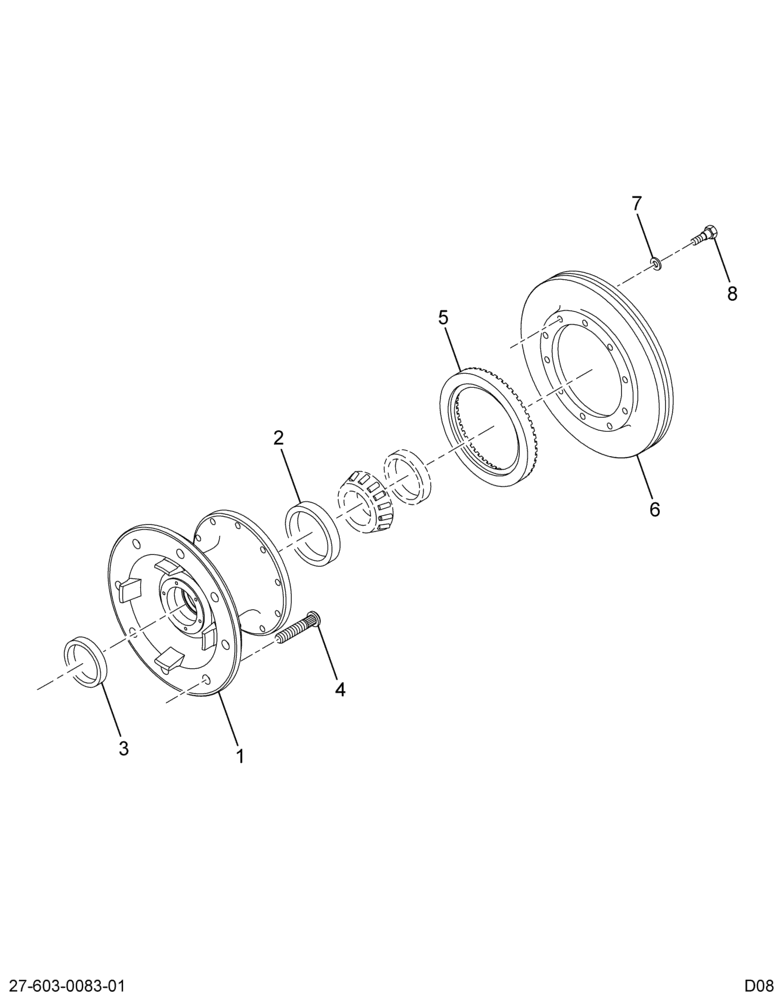 ..HUB FRT WHEEL W/ROTOR (Intl. 3822383C91)
