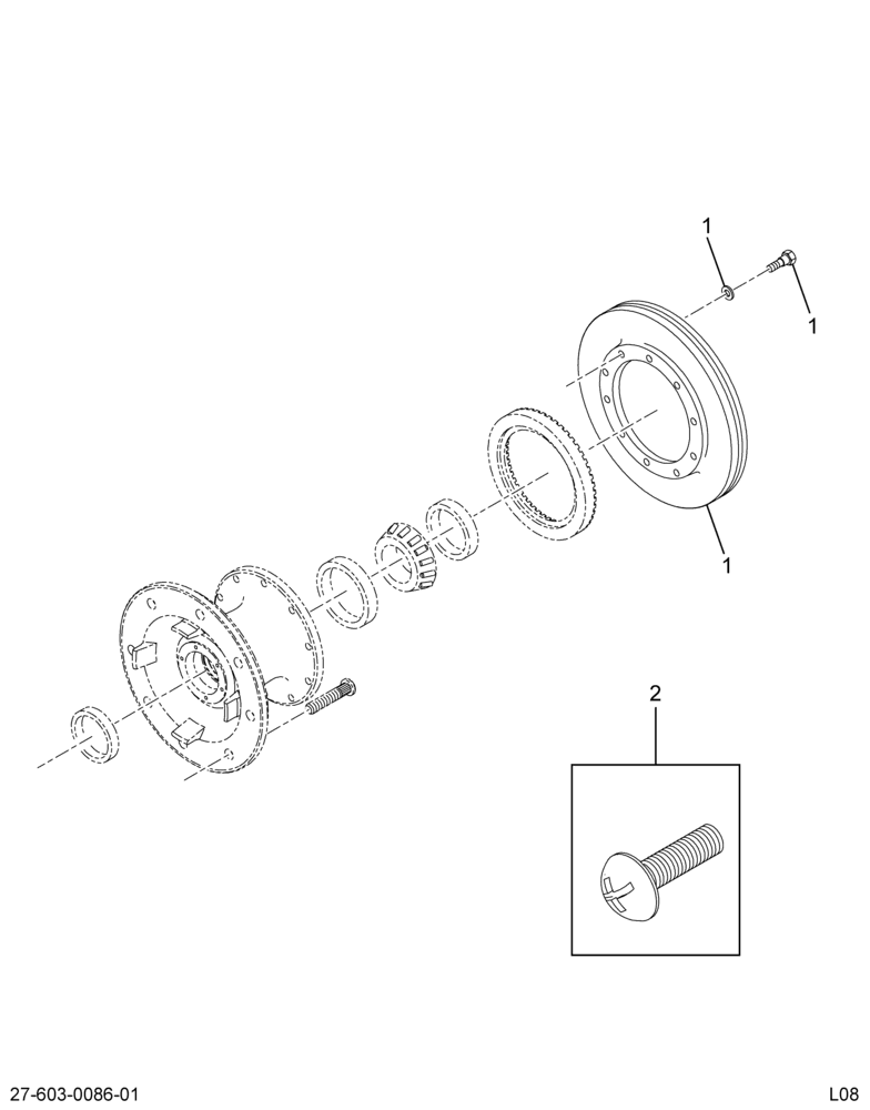 ....KIT DISC BK ROTOR W/HRDWR QUAD (9C4Z-1125-C)