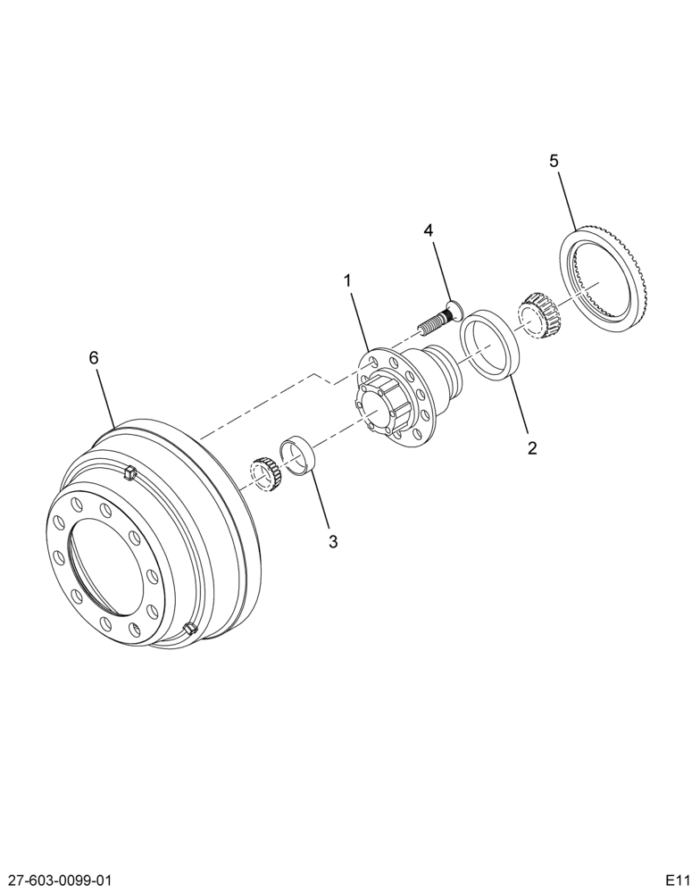 ..HUB FRT WHEEL W/DRUM  CAST 15X (Intl. 3531558C94)