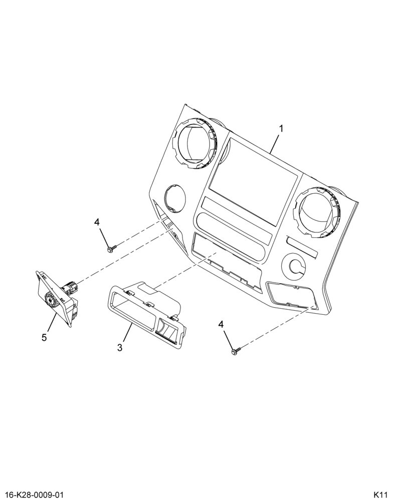 ..IP  ASSY UPR CTR FNSH PNL (Intl. 3913793F91)