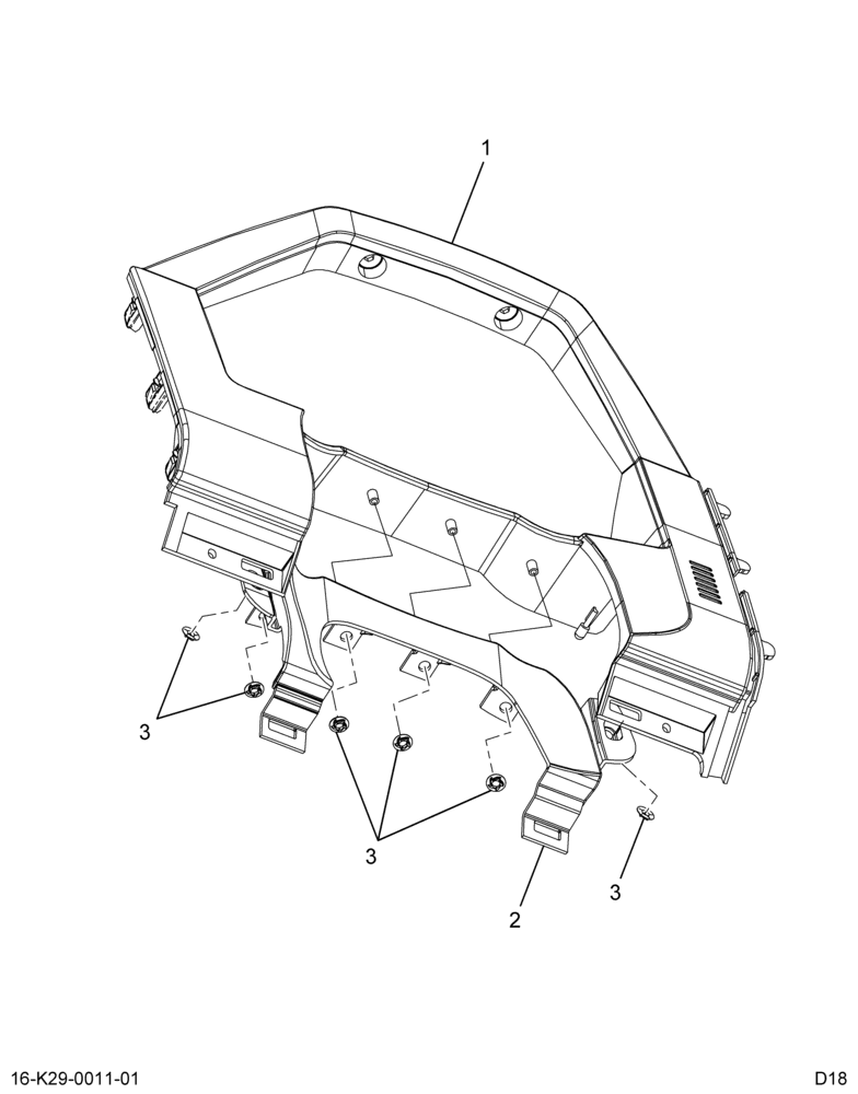 ....PANEL  ASM CLUSTER FINISH (BC4Z-70044D70-H)