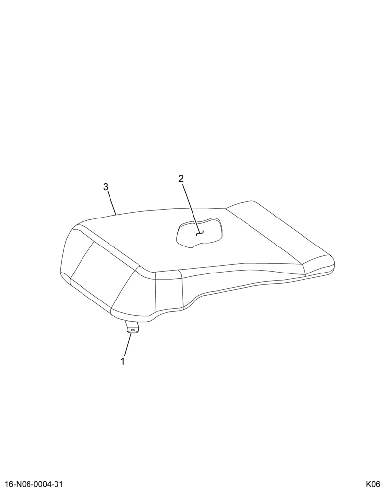 ..SEAT OCCUPANT CTR CUSH VINYL (7E7Z-2060050-CA)