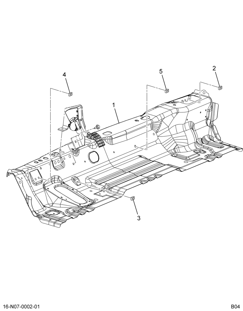 ........PANEL ASM TOE BOARD (6E7Z-20111A12-C1)