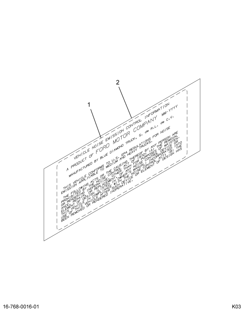 ..PRODUCT GRAPHICS NOISE EMISSIO (Eng. 4C4O-19A347-BB)
