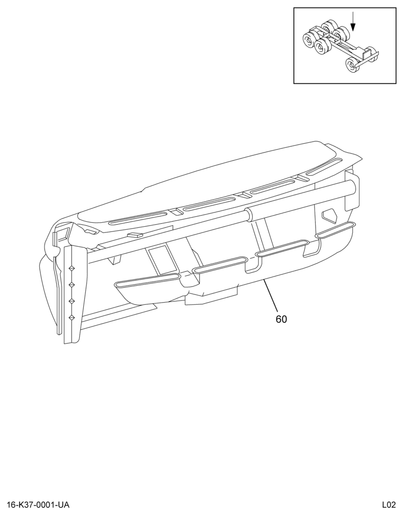 INSTRUMENT PANEL; HVAC DUCT (ABR #37)
