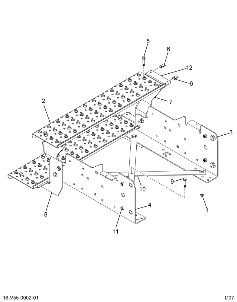 ..STEP ASSY FRAME MTD 2 STEP (Intl. 3813613C91)