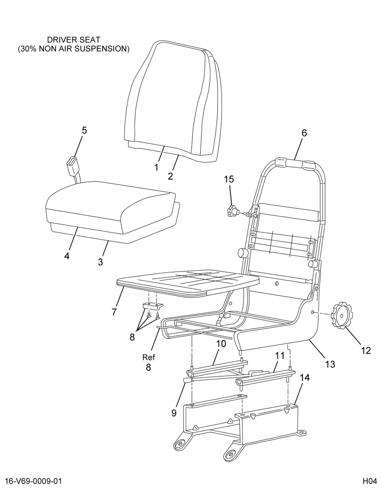 ....SEAT DRS 30% RECLINE LINKS/HP (4C4Z-6560013-AA)