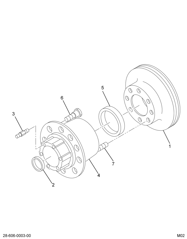 ..HUB  REAR WHEEL W/ROTOR*8-275 (4C4Z-1114-AA)