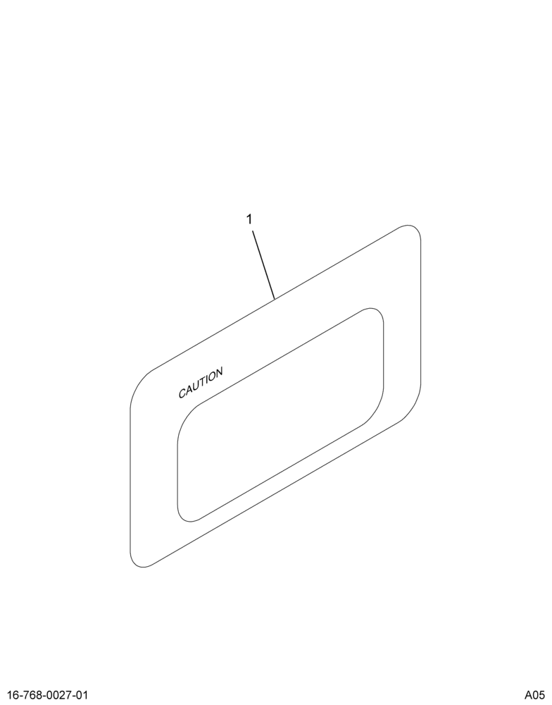..PRODUCT GRAPHICS LABEL CAUTION (Intl. 1651215C91)