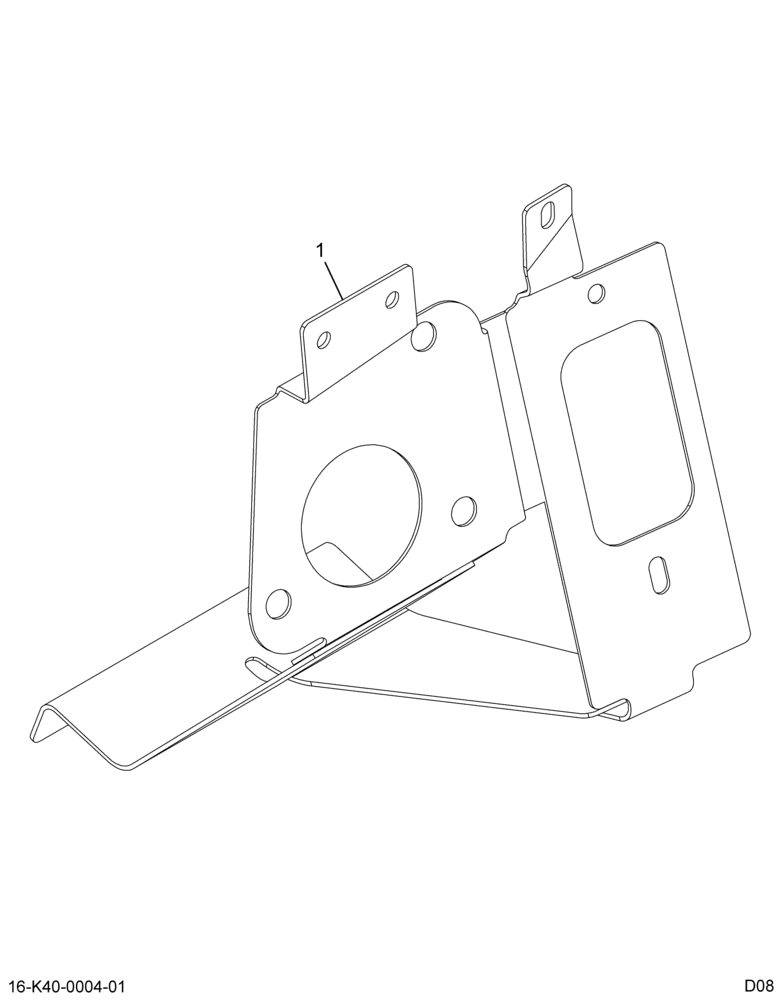 ..IP, XMSN CONTROL MTG BRACKE (Intl. 3820088F91)