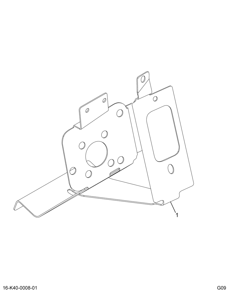 ..IP, XMSN CONTROL MTG BRACKE (Intl. 3830666F91)