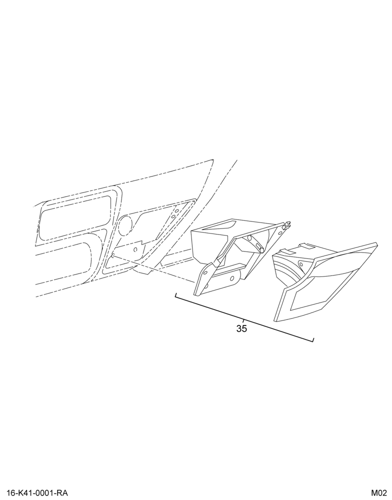 INSTRUMENT PANEL; ASH TRAY,(ABR#41)