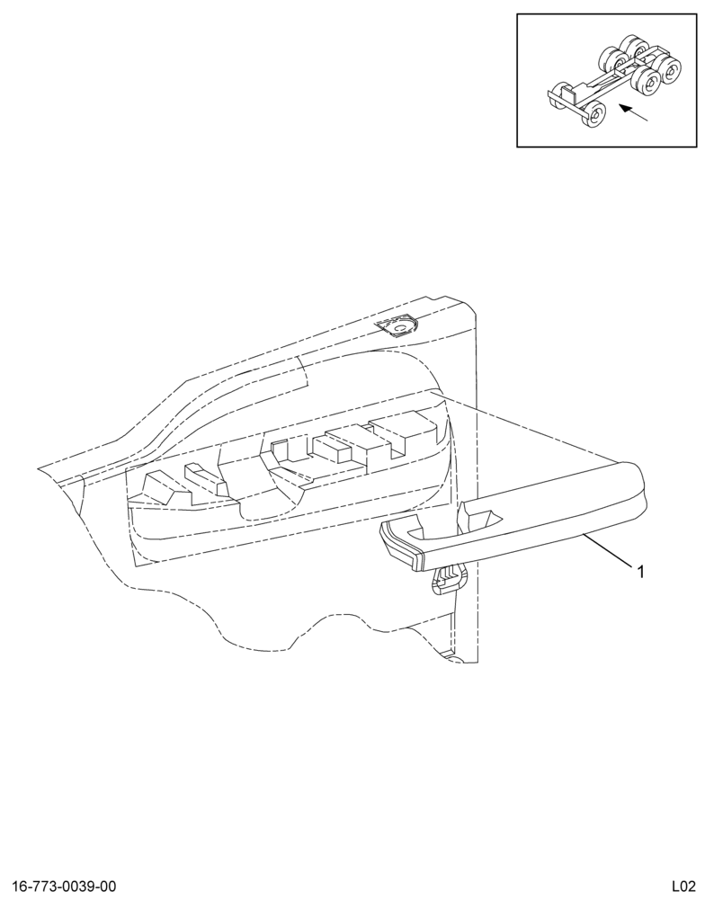 ..PANEL DOOR TRIM ASSY  FRONT MA (1C3Z-2523943-DAC)