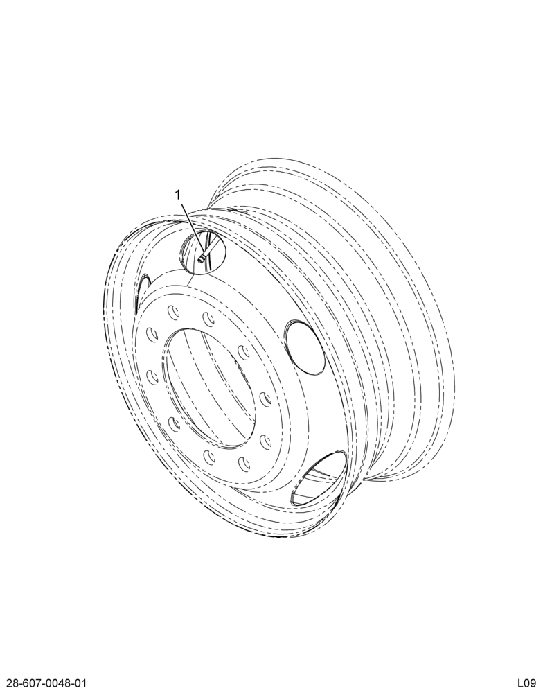 ..WHEEL DISC  19.5X6.00DC  225 S (6E7Z-1007-B)