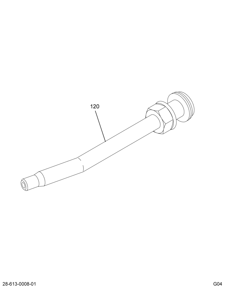 TIRE VALVE & CAP; FRONT WHEEL; 3 3-4"