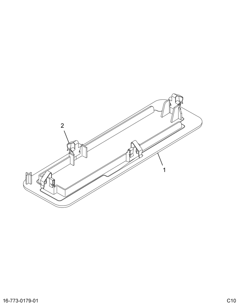 ..BEZEL TRIM  ASSY PLAIN (N/MIRR (BC4Z-17B676-A)