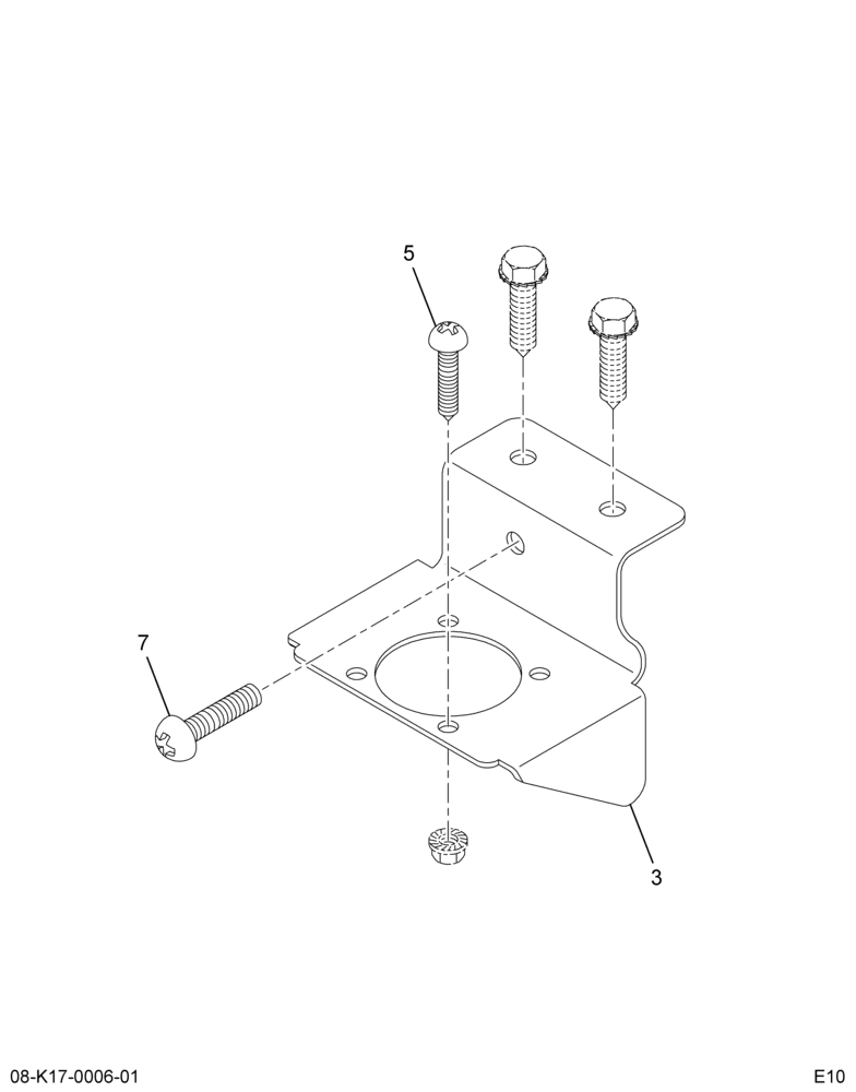 ..IP BRACKET WIRE CONNECTOR (Intl. 3856682F95)