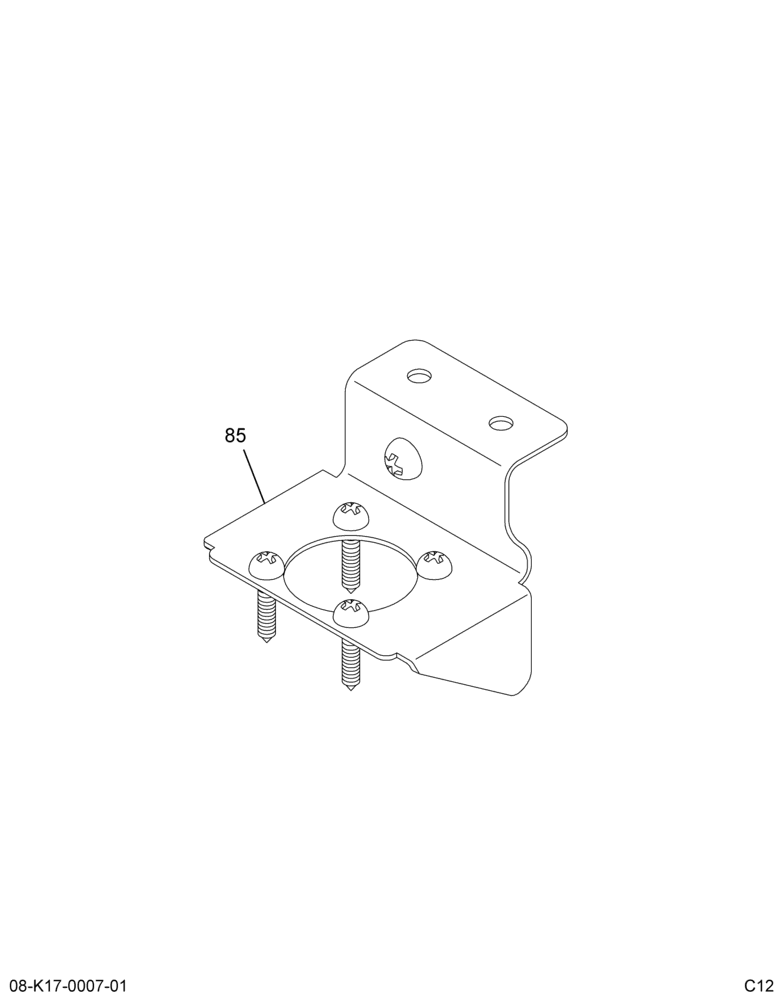 INSTRUMENT PANEL; ABR#17 DATA LINK CONNECTOR