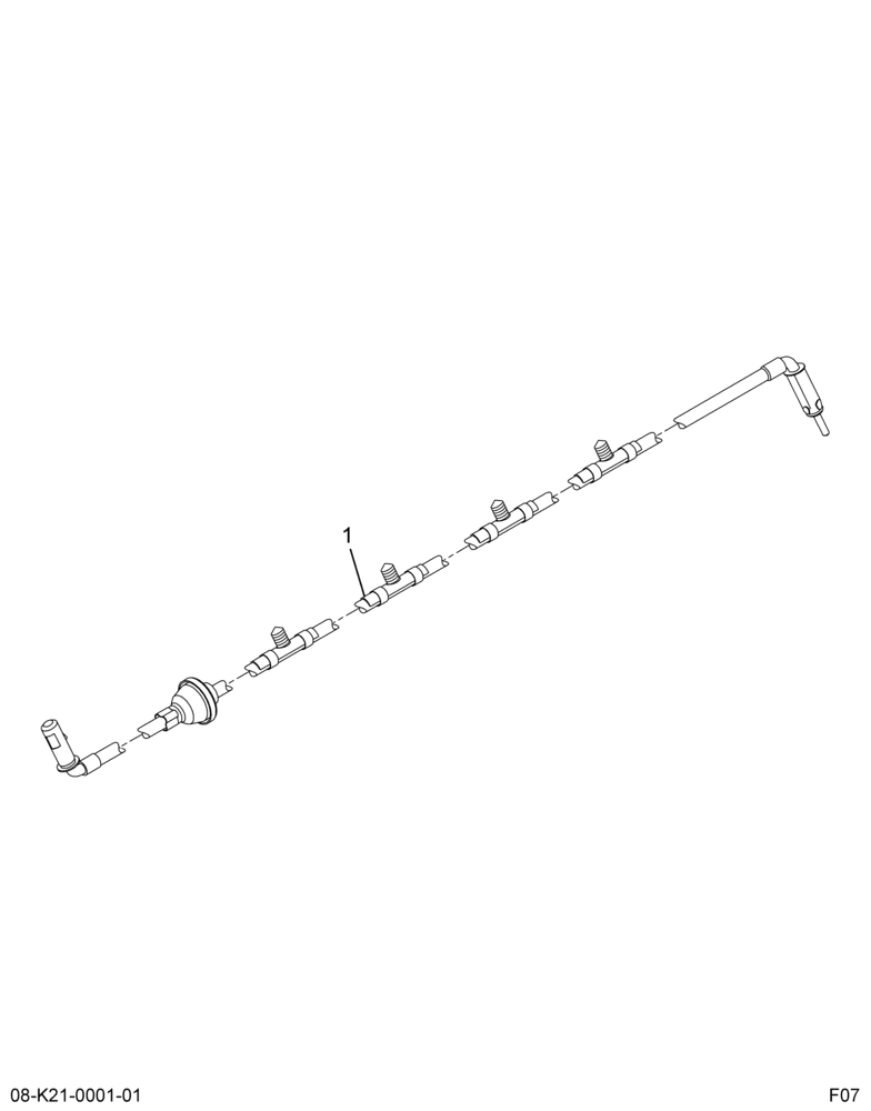 ..IP, CABLE ASSY, RADIO ANT L (Intl. 3672637F91)