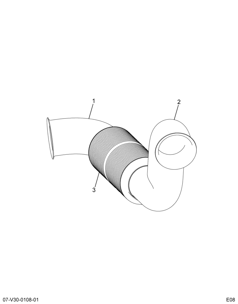 ..PIPE,TURBO, (8C4Z-5246-CA)