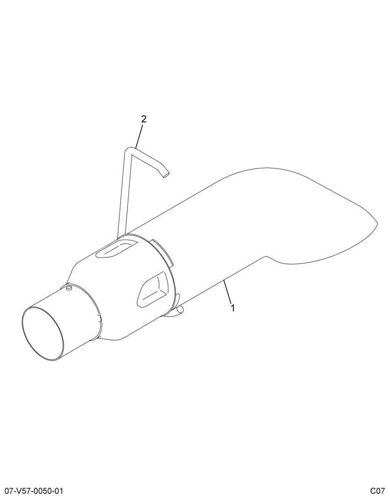 ....PIPE EXHAUST (7E7Z-5255-AA)