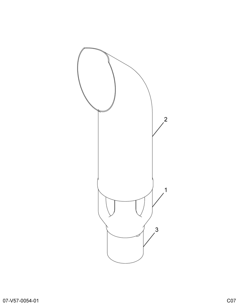 ......PIPE EXHAUST  DIFFUSER ASM (8C4Z-5202-A)