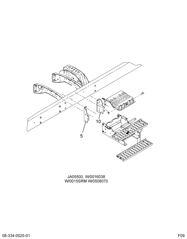 BATT BOX SUPT INSTL
