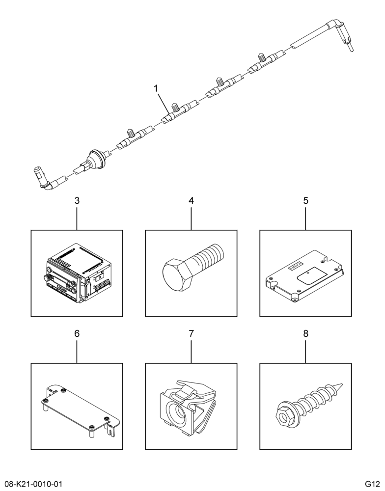 ..IP , CABLE ASSEMBLY, RADIO (Intl. 3757799F91)