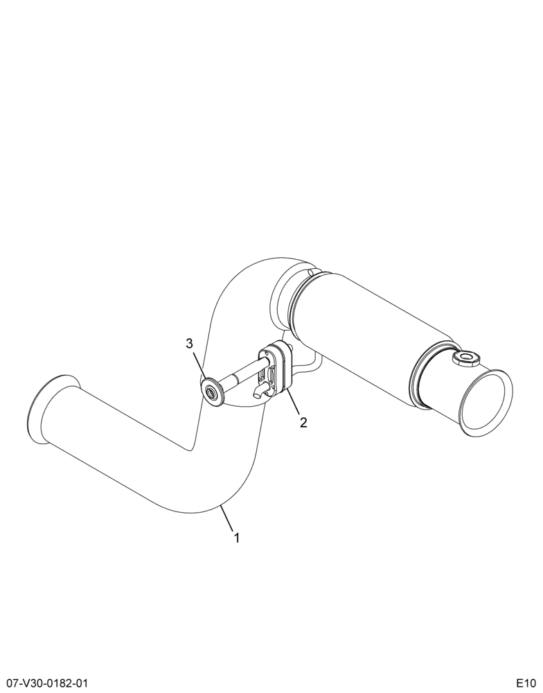 ..PIPE TURBO  ASSY W/HANGER (BC4Z-6N646-C)