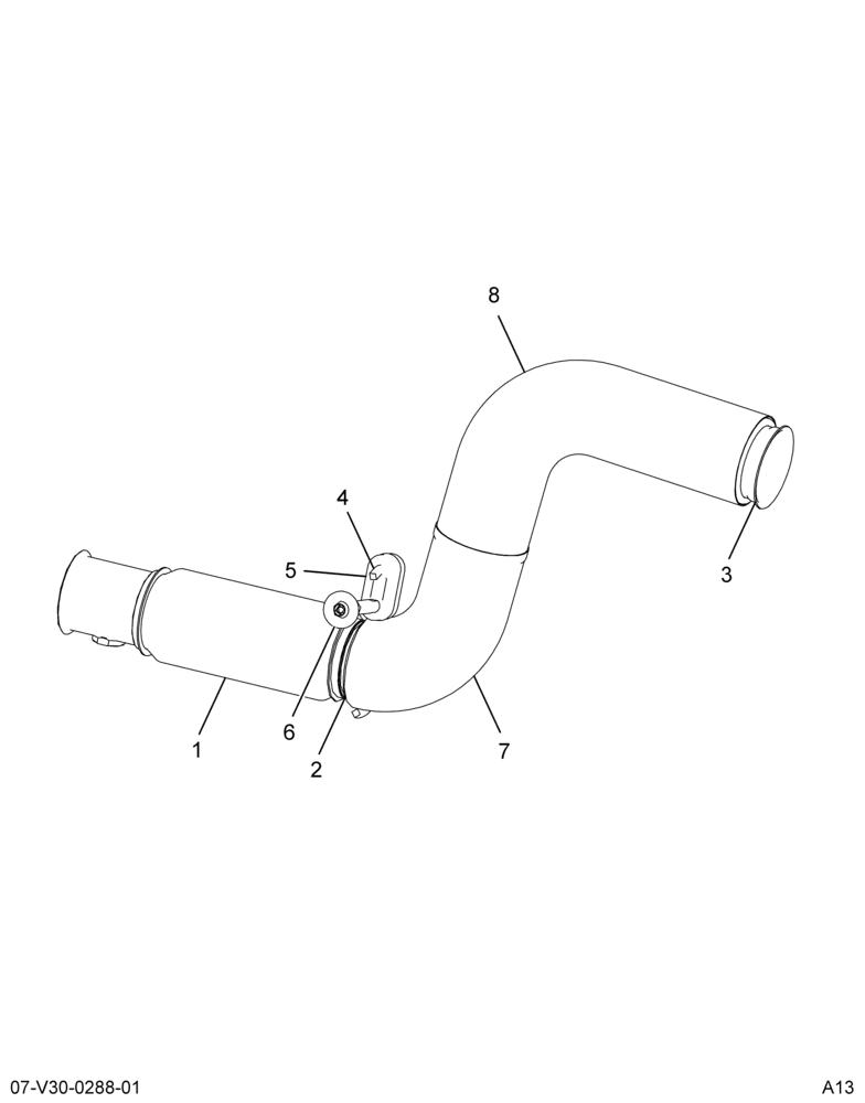 ..PIPE,TURBO , ASSY (DC4Z-6N646-B)