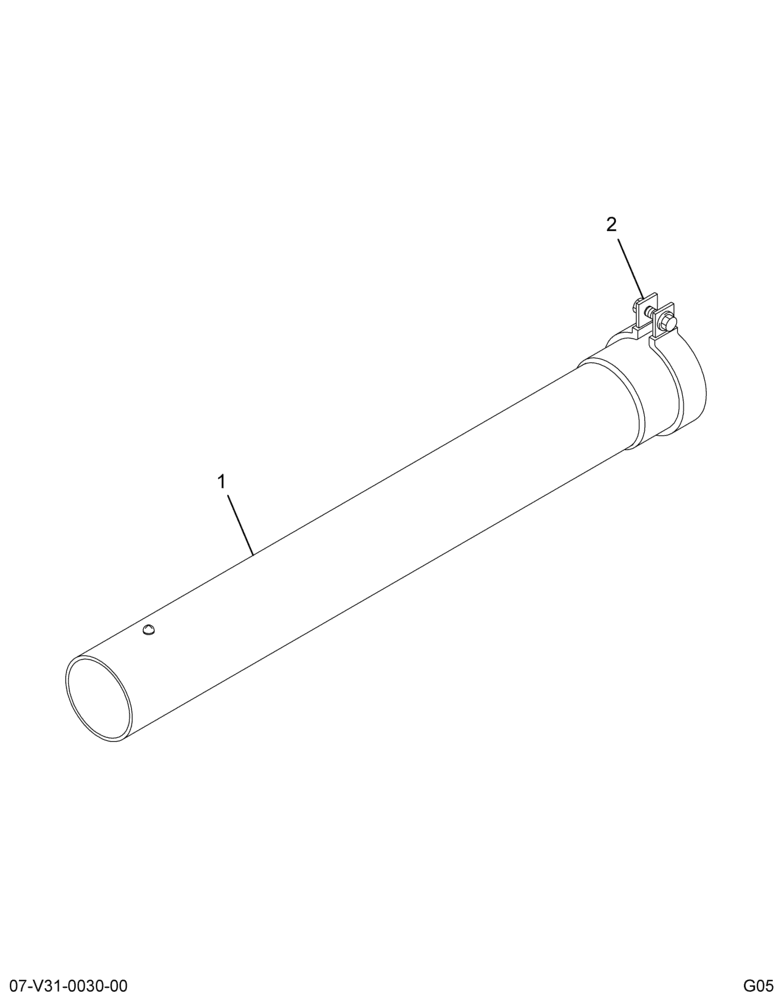 ..PIPE EXHAUST ASSY (8C4Z-5255-KA)