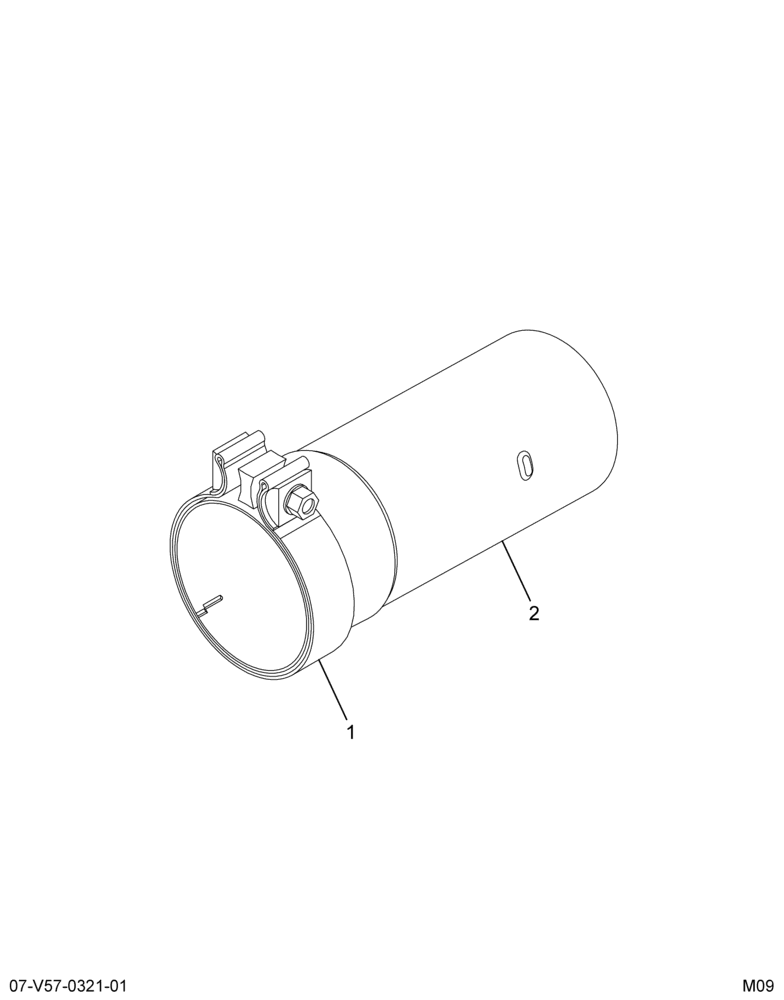..PIPE EXHAUST ASSY (8C4Z-5255-KA)