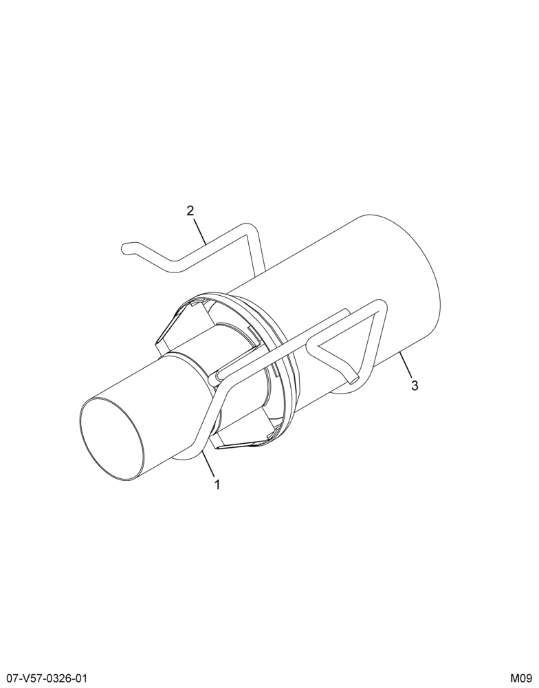 ....PIPE,DIFFUSER, TCD ASM (AC4Z-5255-B)