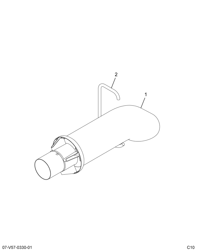 ....PIPE EXHAUST (8C4Z-5202-CA)
