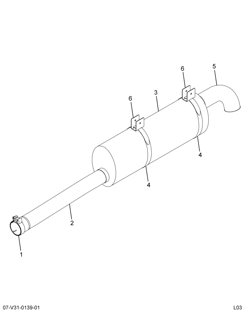 ....MUFFLER ASM EXHAUST*LSM H/H W (Eng. 4C4O-5230-PA)