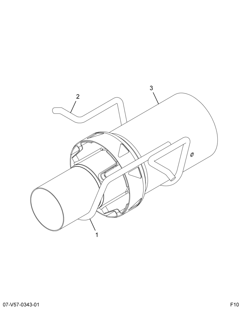 ....PIPE DIFFUSER  TCD ASM (AC4Z-5255-B)