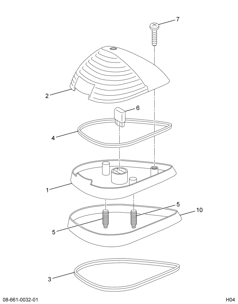 ..LIGHT CLEARANCE/MARKER  W/BASE (6E7Z-15442-AA)