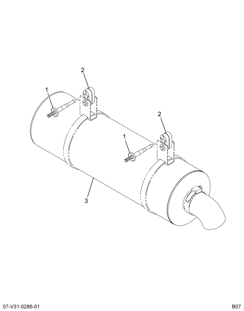 ..CONVERTER MUFFLER 279MM MUFFLE (Eng. 4C4O-5F250-NC)