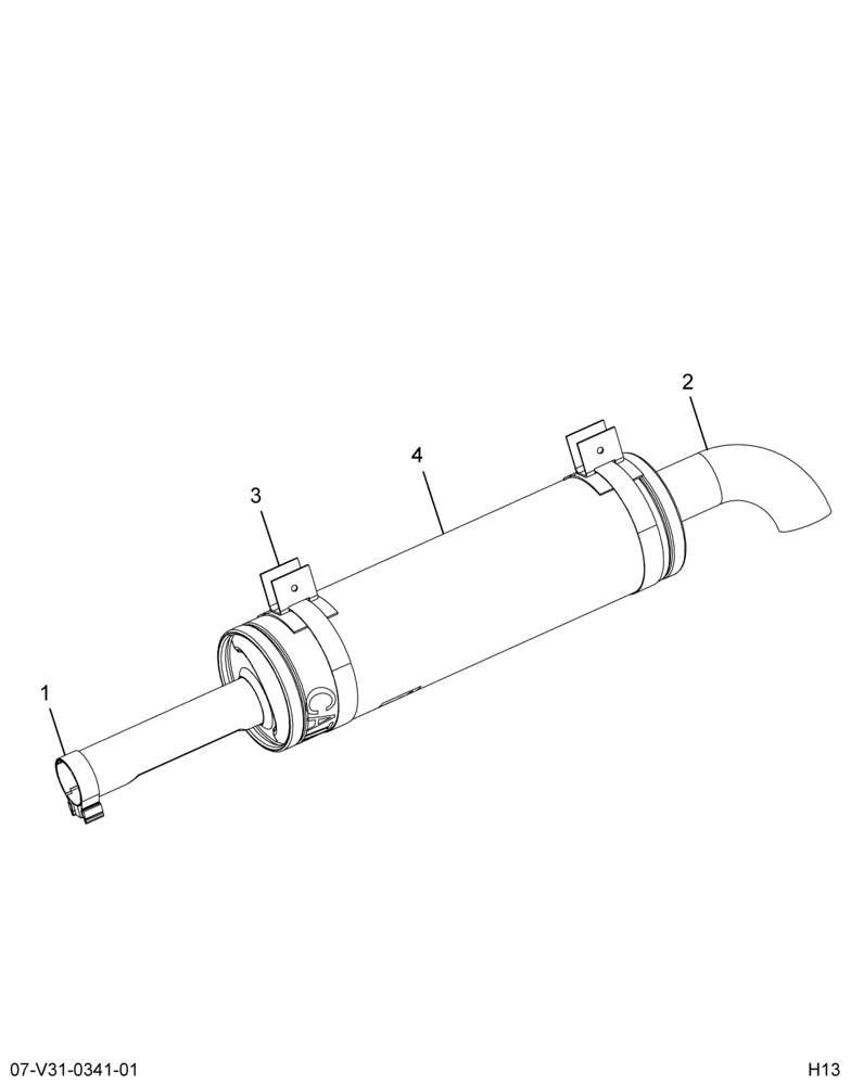 ....MUFFLER EXHAUST  MUFFLER  ASM (6E7Z-5230-A)