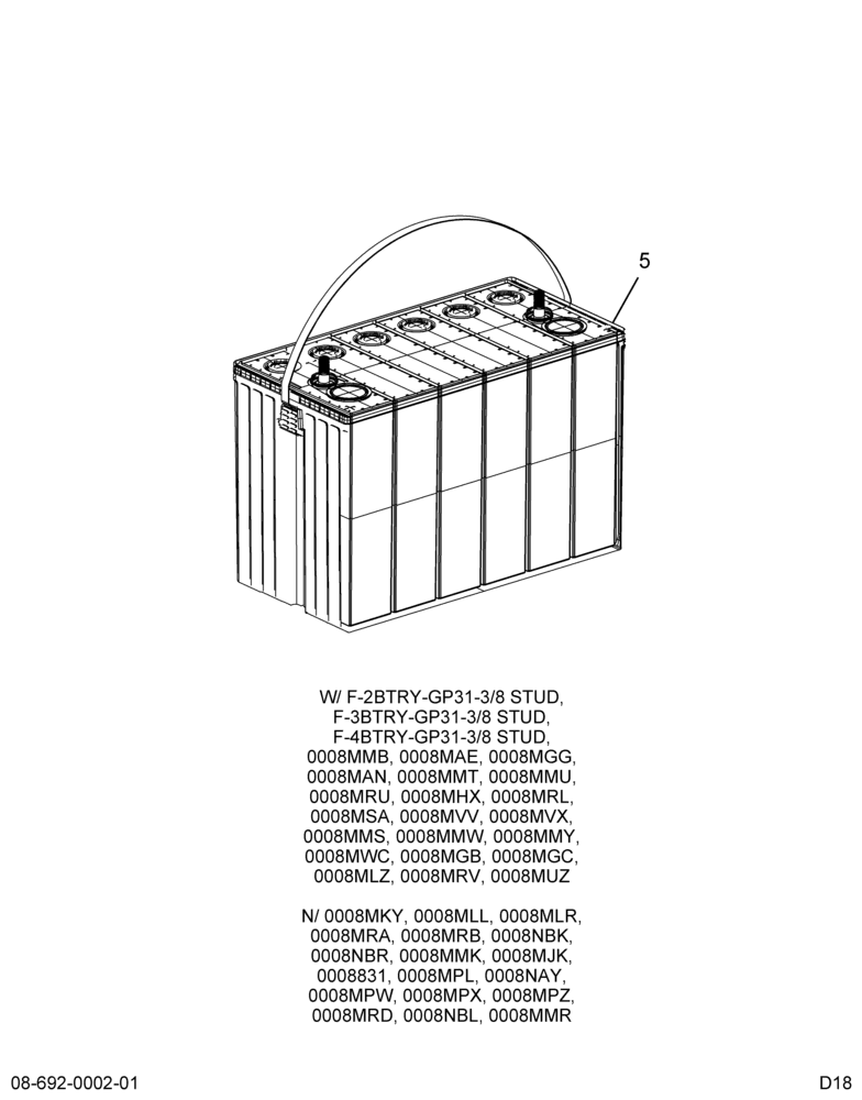 BATTERIES; COMPONENT