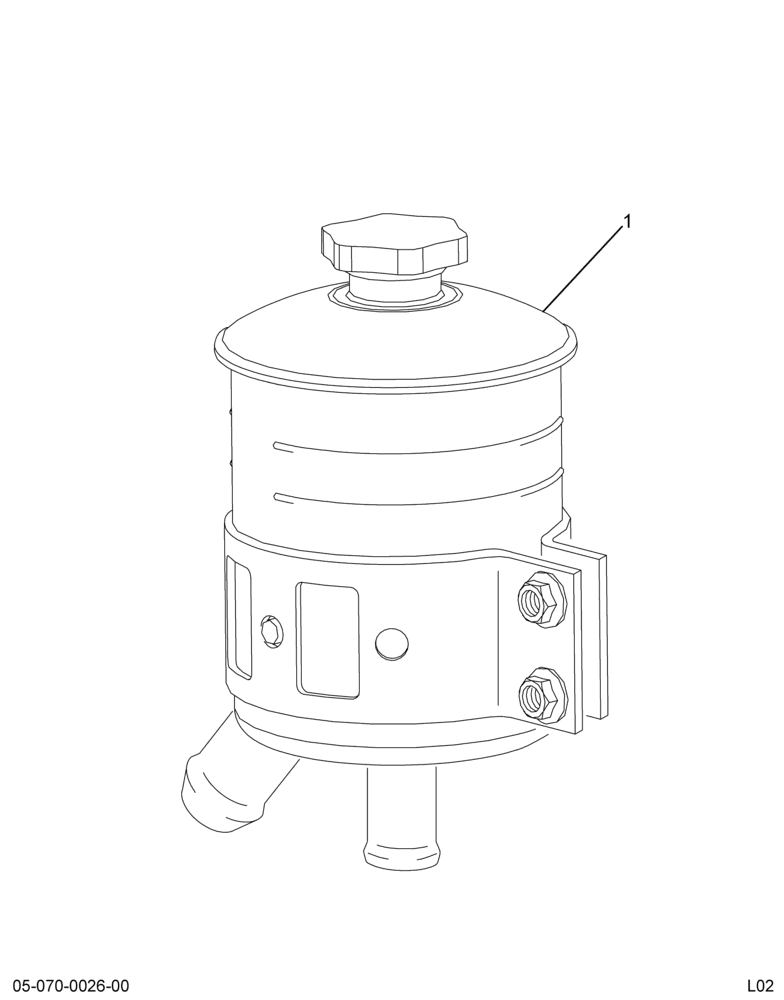..RESERVOIR POWER STRG PUMP*1.5 (4C4Z-3A697-BA)