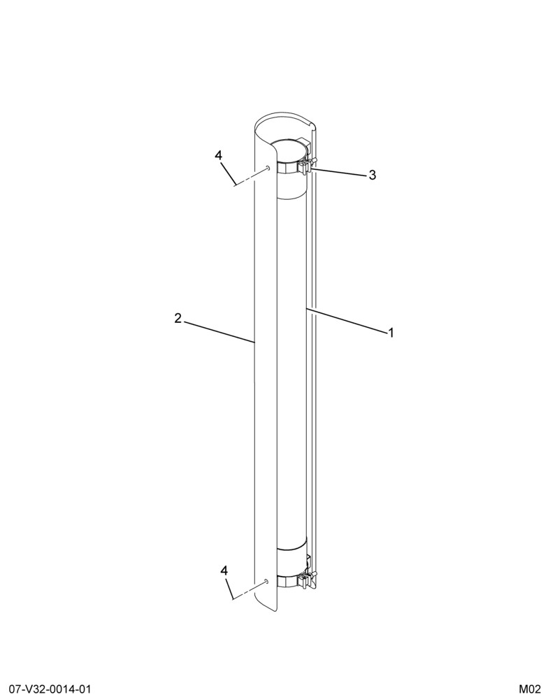 ..PIPE TAIL VERT TAILPIPE ASSY (Eng. 4C4O-40700-CA)