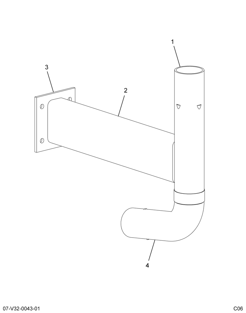 ..BRACE MUFFLER SUPT BRKT OR SUP (4C4Z-5A246-CA)
