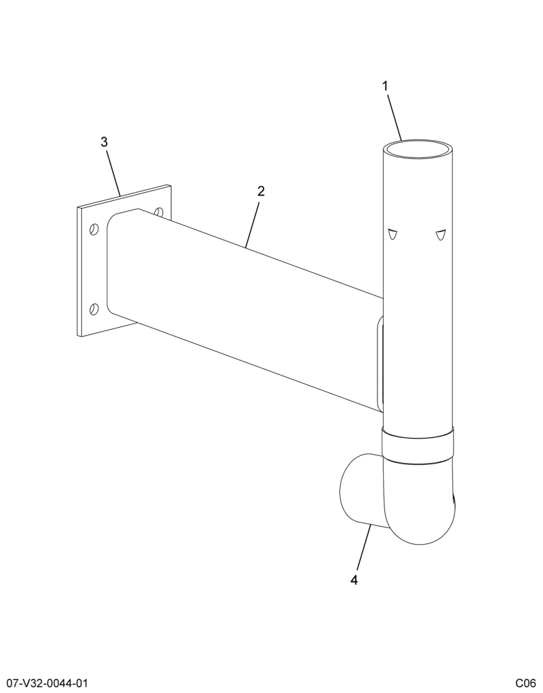 ..SUPPORT TAIL PIPE-WELDED TO TA (4C4Z-5277-AB)