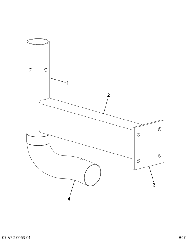 ..BRACE MUFFLER SUPT BRKT OR SUP (4C4Z-5A246-A)