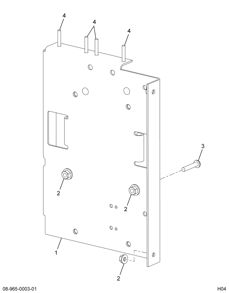..SUPPORT   CONTROL MODULE ASSEM (7E7Z-12A659-AA)