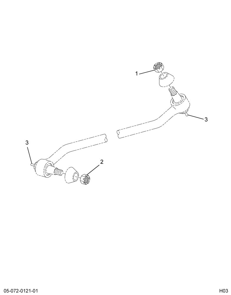 ..LINK STEERING DRAG (6E7Z-3304-AA)