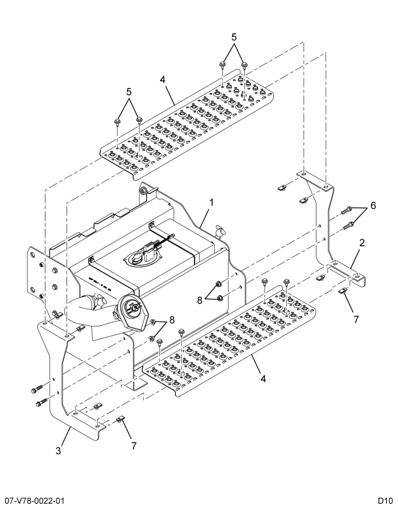 ..TANK, DEF CREW CAB RECT (Intl. 3860892C93)