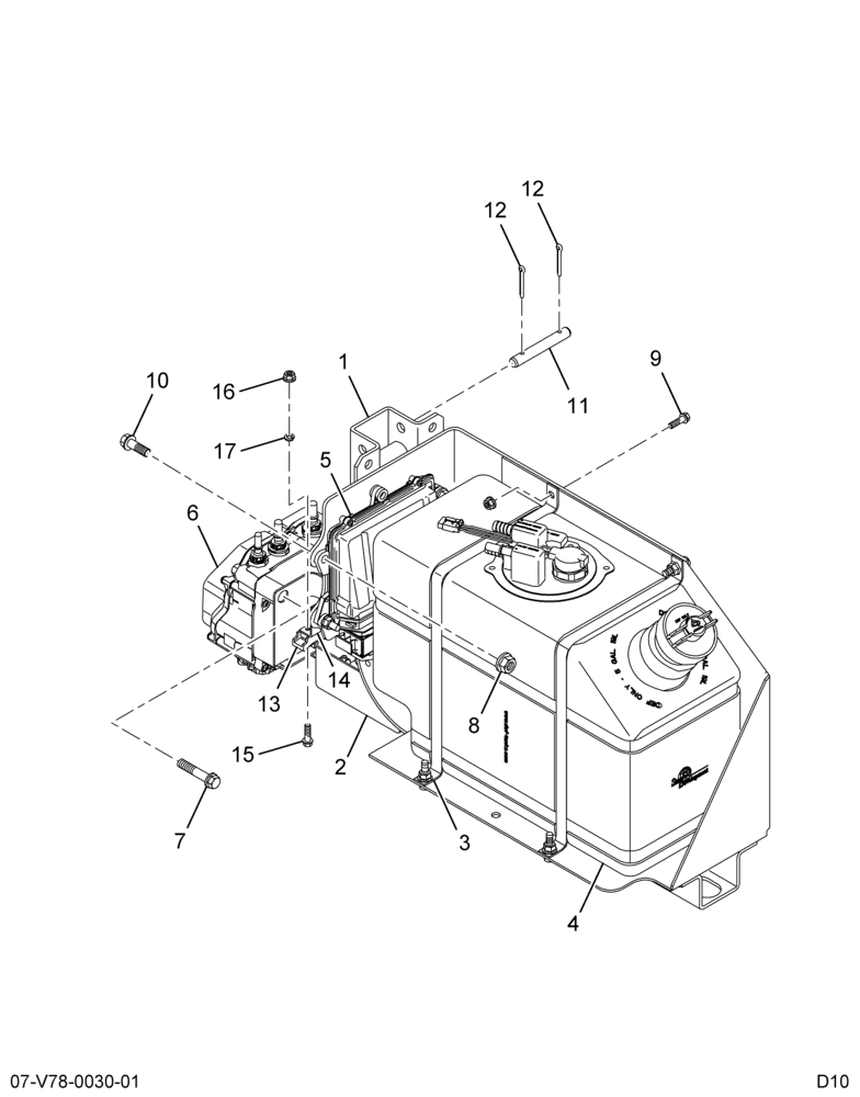 ..TANK, DEF 5GAL ASSY (Intl. 3861046C95)