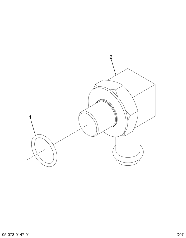 ..ELBOW PIPE*90DEG ELBOW 1" HOS (W301722)